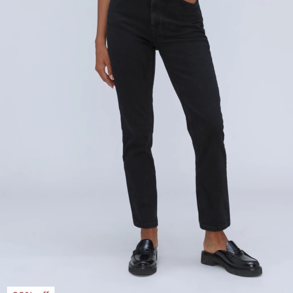 Everlane Black Cheeky Jean